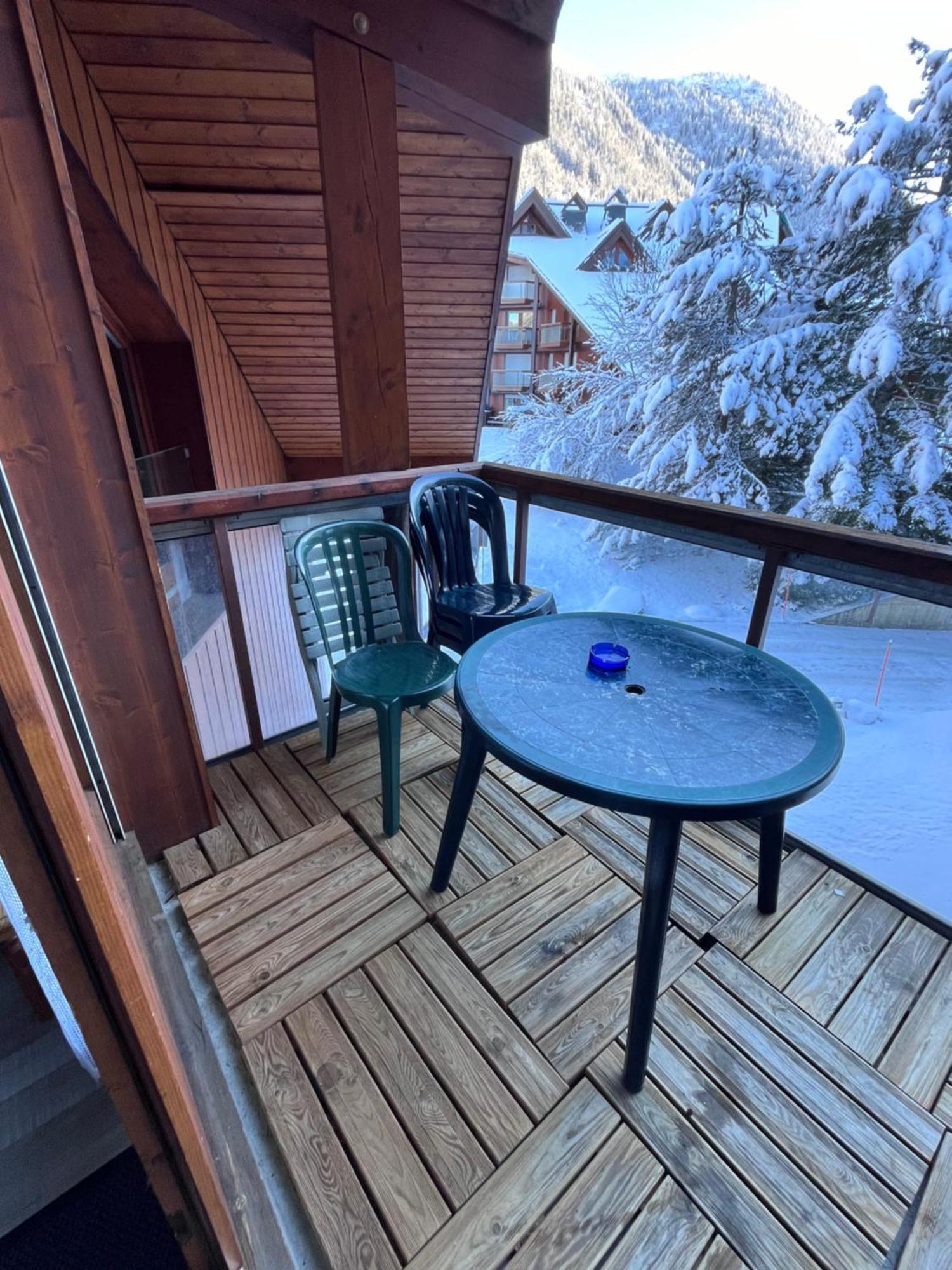 Appartement Aux Pieds Des Pistes En Plein Soleil à Les Contamines-Montjoie Extérieur photo