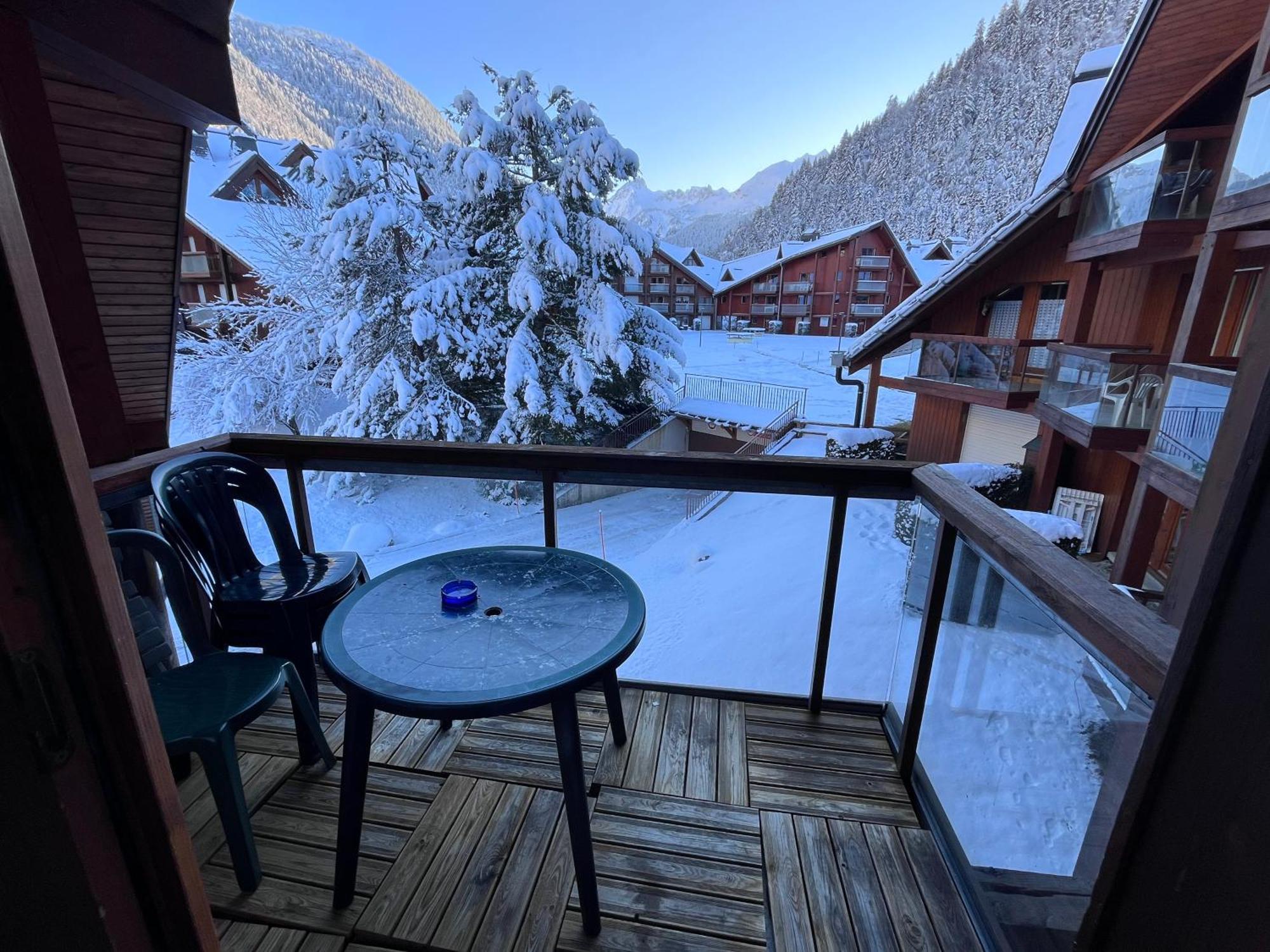 Appartement Aux Pieds Des Pistes En Plein Soleil à Les Contamines-Montjoie Extérieur photo