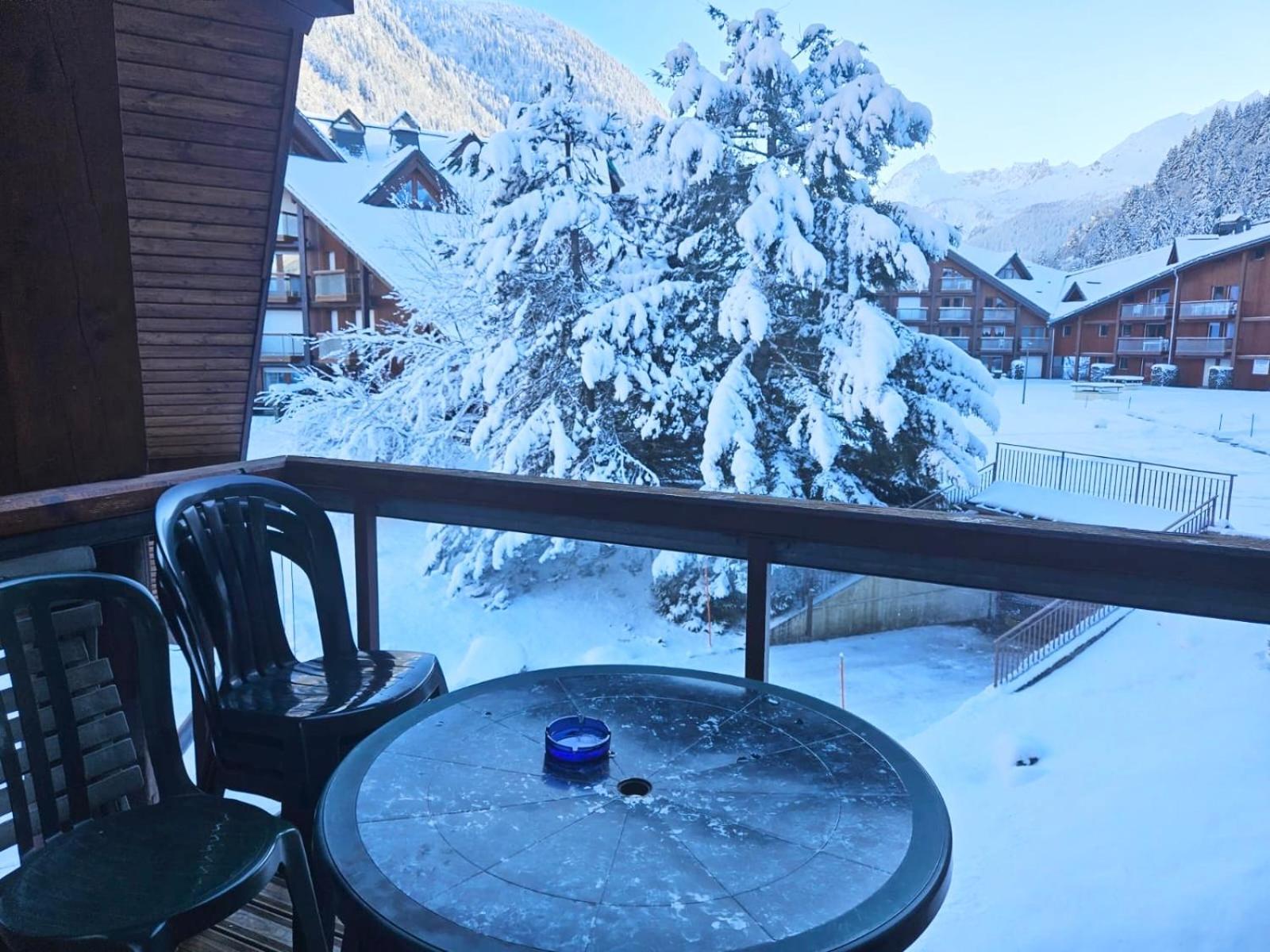 Appartement Aux Pieds Des Pistes En Plein Soleil à Les Contamines-Montjoie Extérieur photo